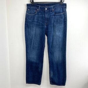 Levi 514 Vintage Y2K Blue Jeans 36x30 Straight Leg Mid Rise Cotton Mexico